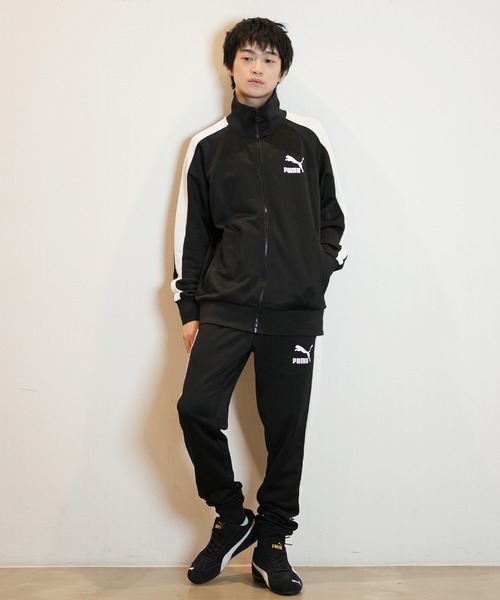 PUMA(プーマ)の「PUMA/プーマ PUMA ICONIC T7 トラックパンツ PT 国内規格サイズ セットアップ対応 531390(その他パンツ・メンズ・ブラック・S/M/L/XL)」の7枚目の写真