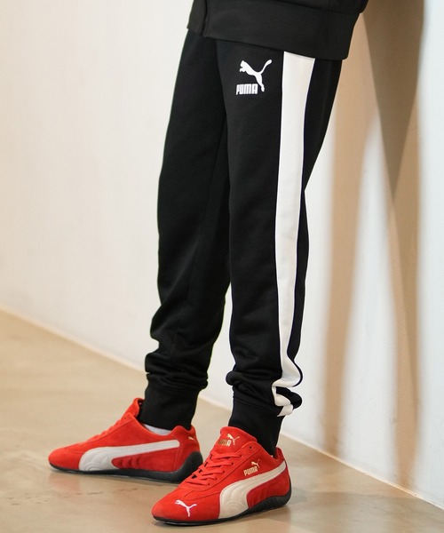 PUMA(プーマ)の「PUMA/プーマ PUMA ICONIC T7 トラックパンツ PT 国内規格サイズ セットアップ対応 531390(その他パンツ・メンズ・ブラック・S/M/L/XL)」の4枚目の写真