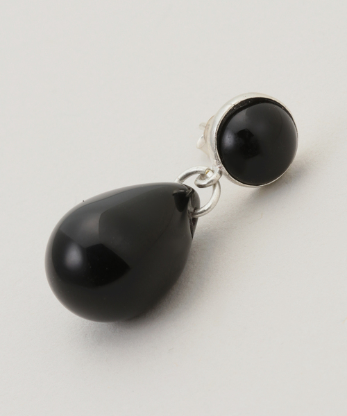 Sisi Joia(シシジョイア)の「【SISI JOIA/シシジョイア】DANIELLE EARRINGS:ピアス(両耳)(ピアス(両耳用)・レディース・ブラック・FREE)」の5枚目の写真
