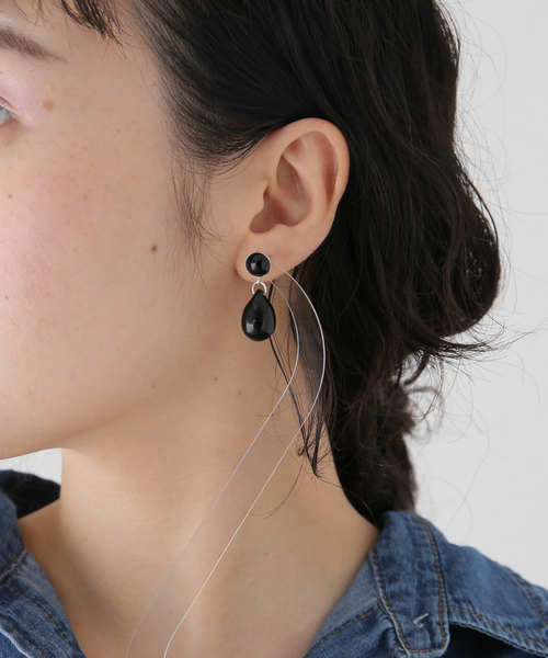 SISI JOIA/シシジョイア】DANIELLE EARRINGS：ピアス（両耳）（ピアス