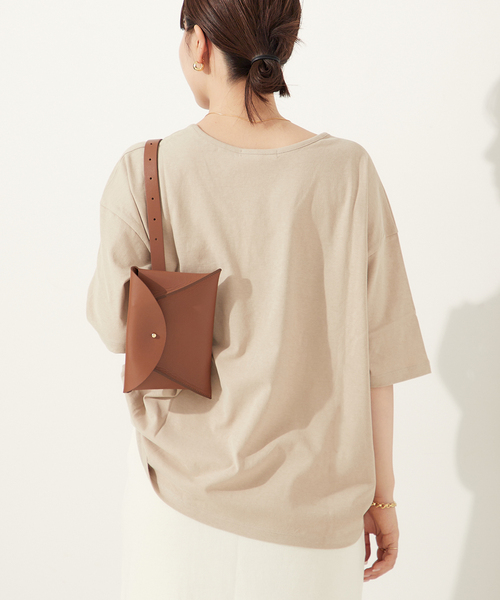 plage（プラージュ）の「twist jersey Tシャツ（Tシャツ/カットソー