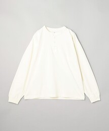 ピグメントヘンリーネックロングTシャツ
