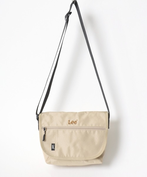 Lee(リー)の「Lee/リー ロゴ ワンポイント刺繍 撥水 フラップ ショルダーバッグ/レディース メンズ(ショルダーバッグ・レディース・グレー/ブラック/カーキ/ベージュ・FREE)」の10枚目の写真
