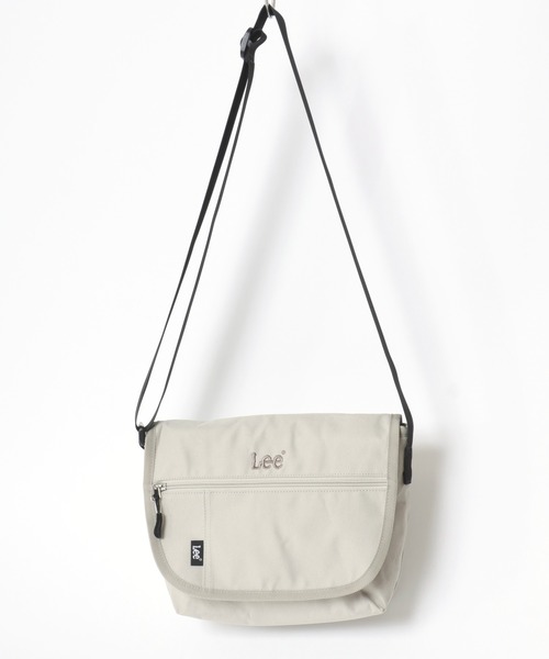 Lee(リー)の「Lee/リー ロゴ ワンポイント刺繍 撥水 フラップ ショルダーバッグ/レディース メンズ(ショルダーバッグ・レディース・グレー/ブラック/カーキ/ベージュ・FREE)」の12枚目の写真