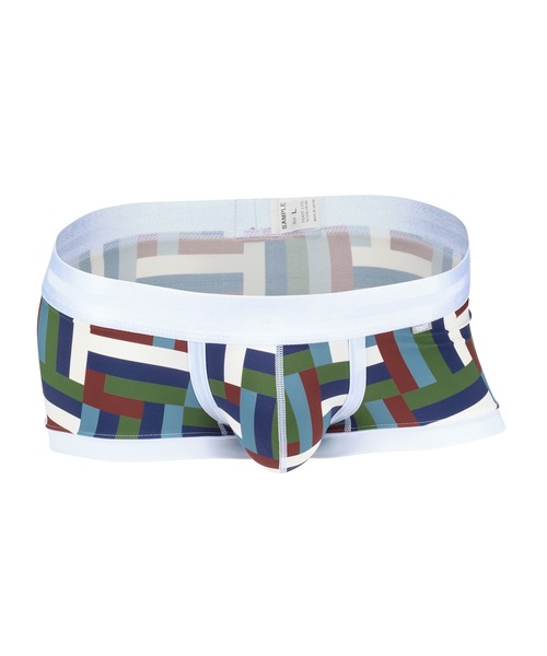 TOOT（トゥート）の「BOXER/Multi Block Boxer（ボクサーパンツ・メンズ・オレンジ/ネイビー/ホワイト・SMALL/MEDIUM/LARGE/X-LARGE）」の4枚目の写真