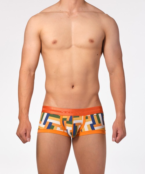 TOOT（トゥート）の「BOXER/Multi Block Boxer（ボクサーパンツ・メンズ・オレンジ/ネイビー/ホワイト・SMALL/MEDIUM/LARGE/X-LARGE）」の9枚目の写真