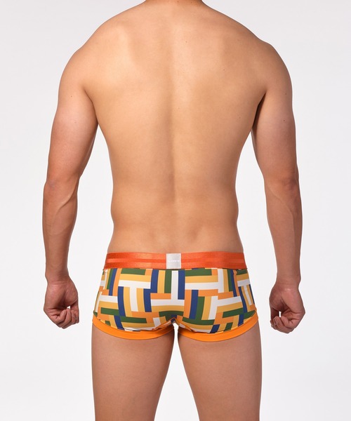 TOOT（トゥート）の「BOXER/Multi Block Boxer（ボクサーパンツ・メンズ・オレンジ/ネイビー/ホワイト・SMALL/MEDIUM/LARGE/X-LARGE）」の10枚目の写真