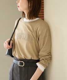 ロゴシアーロングTシャツ