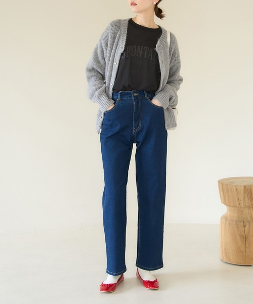 ROPE' PICNIC(ロペピクニック)の「ロゴシアーロングTシャツ(Tシャツ/カットソー・レディース・ブラック/ブラック系その他/ベージュ/ホワイト/ホワイト系その他/ベージュ系その他・38)」の16枚目の写真