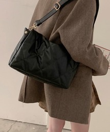 ボリュームキルティングショルダー