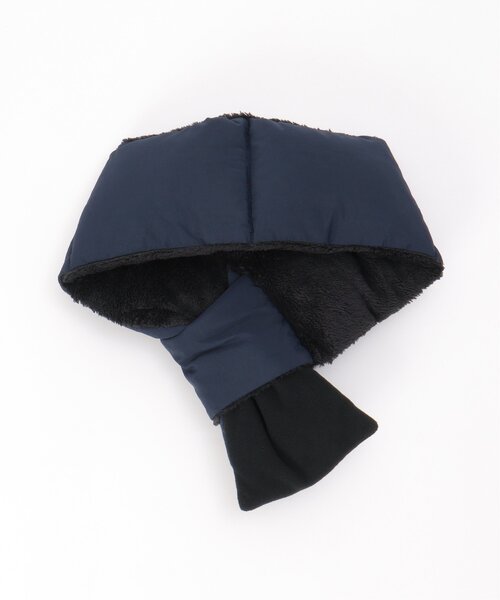 ikka（イッカ）の「中綿マフラー（マフラー・メンズ・ネイビー/ブラック/オリーブ・FREE）」の5枚目の写真