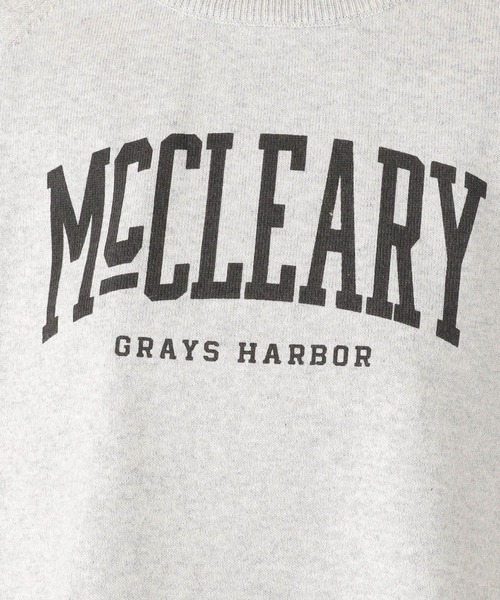 studio CLIP（スタディオクリップ）の「12ゲージロゴプリントニットTシャツ（Tシャツ/カットソー・レディース・アイボリー/ライトグレー/スモーク・FREE）」の17枚目の写真