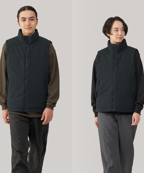 新品未使用　無印良品　撥水洗える中わたウォーキングベスト　muji MUJI WALKER]無印良品のスポーツラインが生んだミリタリーベスト