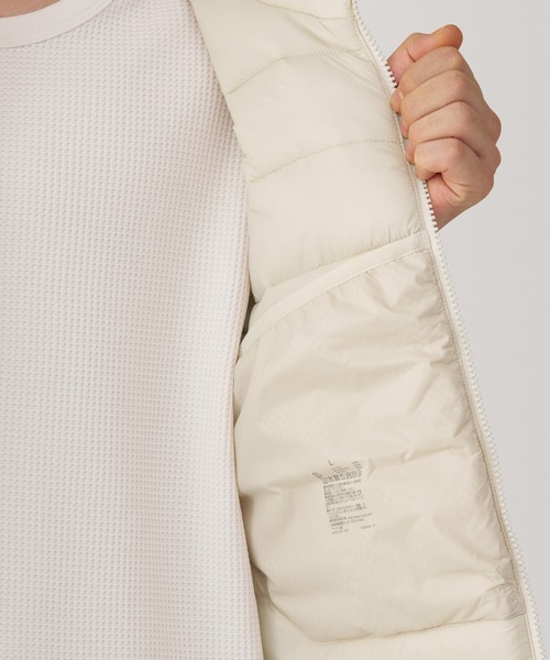 無印良品（ムジルシリョウヒン）の「〔MUJI WALKER〕紳士　撥水洗える中わたウォーキングベスト（ベスト・メンズ・グレー/ブラック/アイボリー・M/S/L/XL）」の13枚目の写真