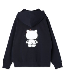 Guess | GUESS × HELLO KITTY UNI L/Slv Hooded Zip-Up Jacket パーカー ハローキティー コラボ(パーカー)