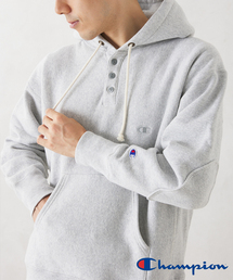 Champion | CHAMPION / チャンピオン 別注 R/W エルボーパッチ ヘンリーネックパーカー(パーカー)
