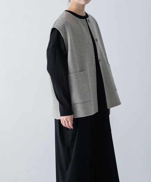 かぐれ（カグレ）の「ウールリバーベスト（ベスト）」 - WEAR