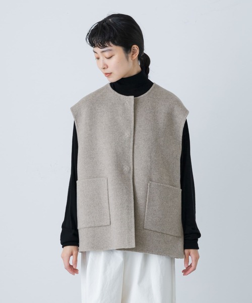 かぐれ（カグレ）の「ウールリバーベスト（ベスト）」 - WEAR