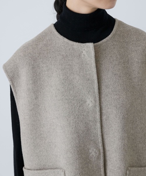かぐれ（カグレ）の「ウールリバーベスト（ベスト）」 - WEAR