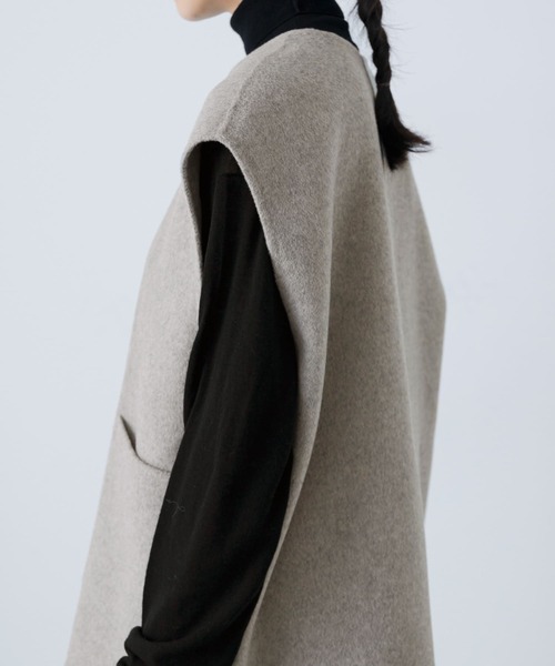 かぐれ（カグレ）の「ウールリバーベスト（ベスト）」 - WEAR