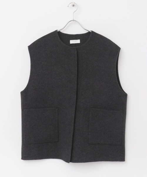 かぐれ（カグレ）の「ウールリバーベスト（ベスト）」 - WEAR