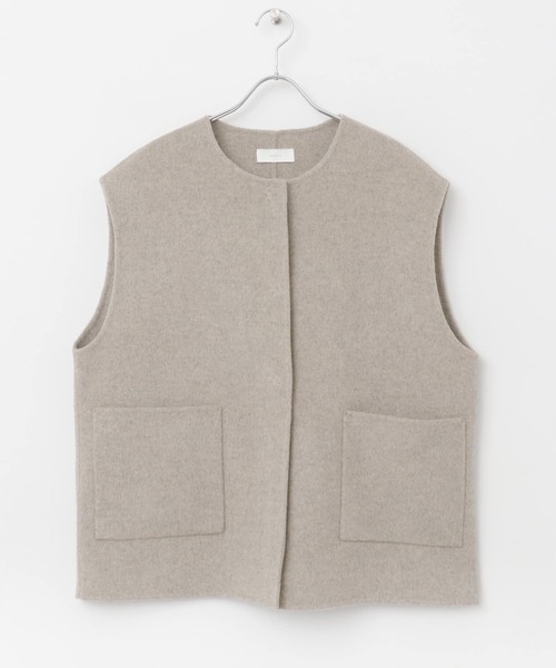 かぐれ（カグレ）の「ウールリバーベスト（ベスト）」 - WEAR