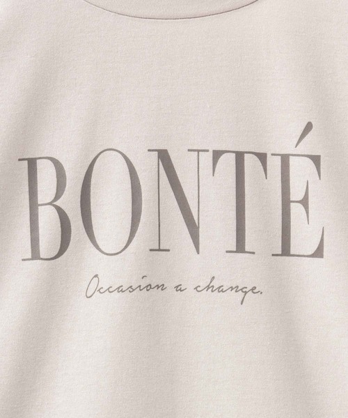NAVY(ネイビー)の「NAVY ロゴプリント 長袖Tシャツ ロンT(Tシャツ/カットソー・レディース・ホワイト/グレイッシュベージュ/チャコールグレー・M/L)」の11枚目の写真