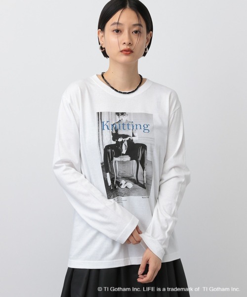 A part by（アパートバイ）の「【別注】LIFEフォトロンT（Tシャツ