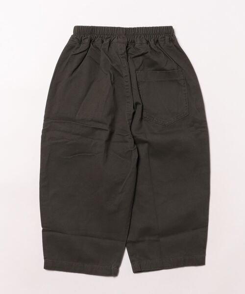 Bambin(ボンバン)の「【 Bambin / ボンバン 】 タック ワイド チノパンツ(チノパンツ・キッズ・チャコール/ベージュ・100/110/120/130)」の3枚目の写真