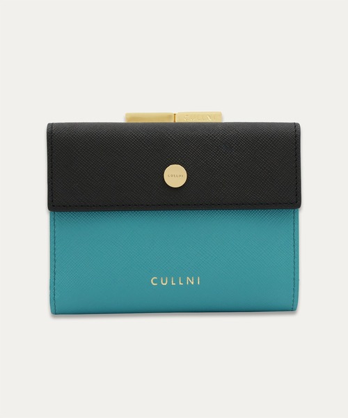 Leather Flap Mini wallet With A Clasp（財布）｜CULLNI（クルニ）の