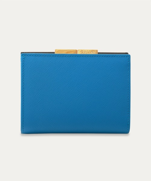 CULLNI クルニ 折り財布 ウォレット CULLNI(クルニ)】Leather Flap Mini wallet With A Clasp ミニ