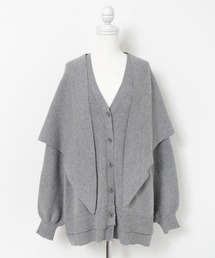 LAATO | stall knit cardigan(ニット/セーター)