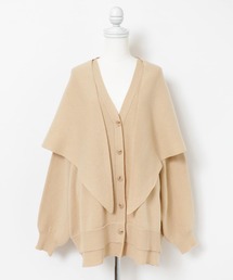 LAATO | stall knit cardigan(ニット/セーター)