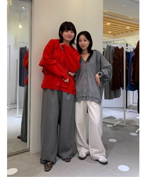 カーディガン stall knit cardigan レディース セール】stall knit cardigan（カーディガン/ボレロ）｜LAATO