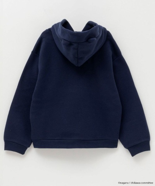 ちいかわ 】 ちいかわ ハチワレ うさぎ 耳付きプルパーカー（パーカー