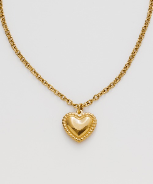 ciite' surgical stainless（シーテサージカルステンレス）の「【 金属アレルギー対応 】 ハートネックレス  サージカルステンレス（ネックレス・レディース・ゴールド/シルバー・FREE）」の13枚目の写真