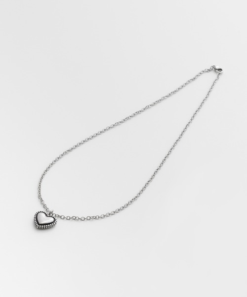 ciite' surgical stainless（シーテサージカルステンレス）の「【 金属アレルギー対応 】 ハートネックレス  サージカルステンレス（ネックレス・レディース・ゴールド/シルバー・FREE）」の17枚目の写真