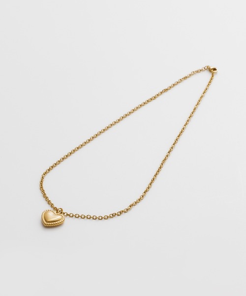 ciite' surgical stainless（シーテサージカルステンレス）の「【 金属アレルギー対応 】 ハートネックレス  サージカルステンレス（ネックレス・レディース・ゴールド/シルバー・FREE）」の14枚目の写真