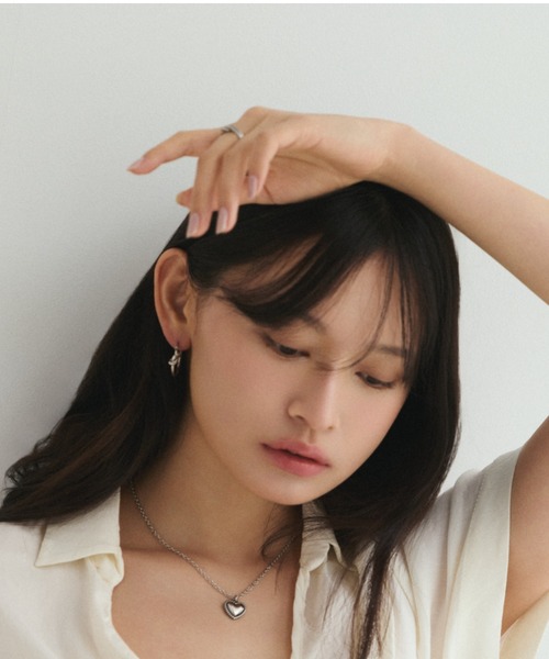 ciite' surgical stainless（シーテサージカルステンレス）の「【 金属アレルギー対応 】 ハートネックレス  サージカルステンレス（ネックレス・レディース・ゴールド/シルバー・FREE）」の20枚目の写真