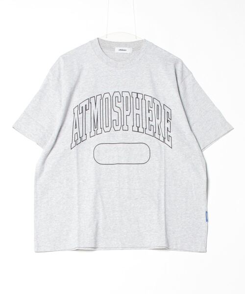【セール】atmos Vintage college logo T-Shirts / アトモス ヴィンテージ カレッジ ロゴ ティ－シャツ（Tシャツ/カットソー）｜atmos（アトモス）
