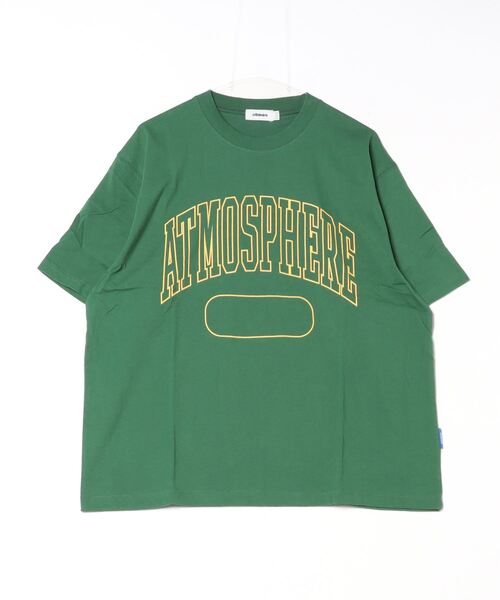 【セール】atmos Vintage college logo T-Shirts / アトモス ヴィンテージ カレッジ ロゴ ティ－シャツ（Tシャツ/カットソー）｜atmos（アトモス）