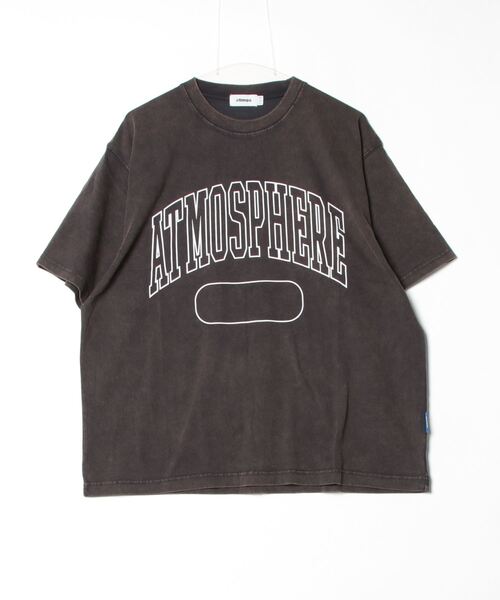【セール】atmos Vintage college logo T-Shirts / アトモス ヴィンテージ カレッジ ロゴ ティ－シャツ（Tシャツ/カットソー）｜atmos（アトモス）