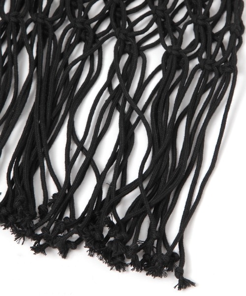 LOWRYS FARM（ローリーズファーム）の「マクラメビスチェ  213779（ベスト・レディース・ブラック/アイボリー・FREE）」の12枚目の写真