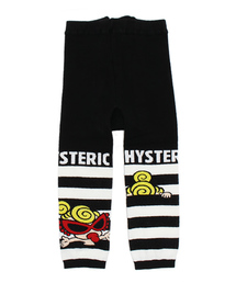 HYSTERIC MINI | BABY HIDE and HAPPY SEEK ボーダーレギンス(レギンス/スパッツ)