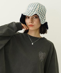 MILKFED. | REVERSIBLE RAFFLE HAT(ハット)