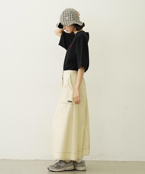 MILKFED.（ミルクフェド）の「REVERSIBLE RAFFLE HAT（ハット・レディース・ブラック/ブラウン/ネイビー・ONE SIZE）」の10枚目の写真