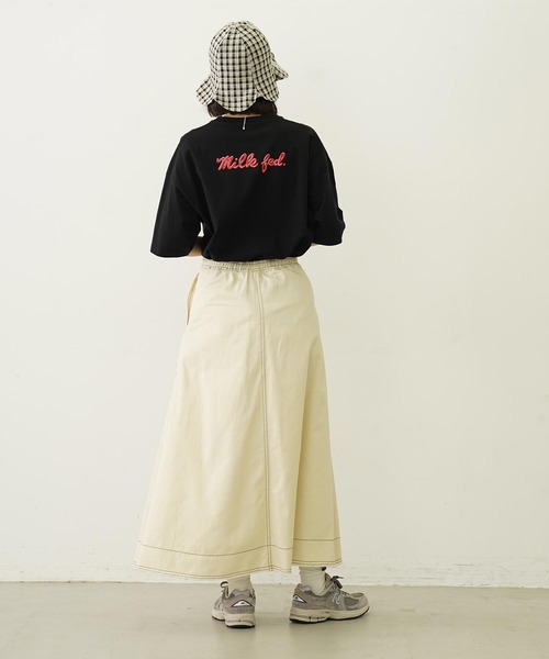 MILKFED.（ミルクフェド）の「REVERSIBLE RAFFLE HAT（ハット・レディース・ブラック/ブラウン/ネイビー・ONE SIZE）」の11枚目の写真