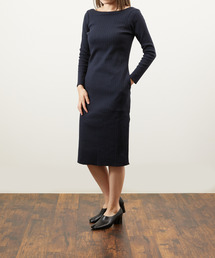 ability（アビリティ）の「JANESMITH ジェーンスミス / BACK OPEN RIB ONEPEACE バックオープンリブワンピース / CT-#536L（ワンピース）」