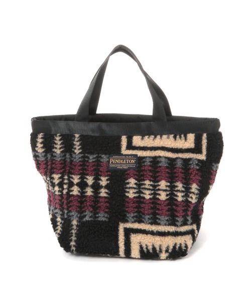 PENDLETON（ペンドルトン）の「【PENDLETON(ペンドルトン)】ボアトート（ハンドバッグ・レディース・オフホワイト/ブラック・FREE）」の6枚目の写真