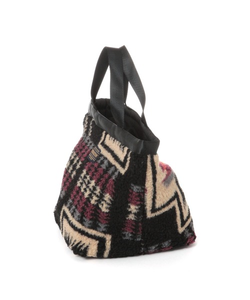 PENDLETON（ペンドルトン）の「【PENDLETON(ペンドルトン)】ボアトート（ハンドバッグ・レディース・オフホワイト/ブラック・FREE）」の7枚目の写真